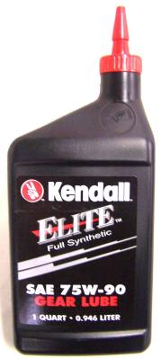 BRAND NAME Full Synthetic 75W 90 Differential Gear Lubricant